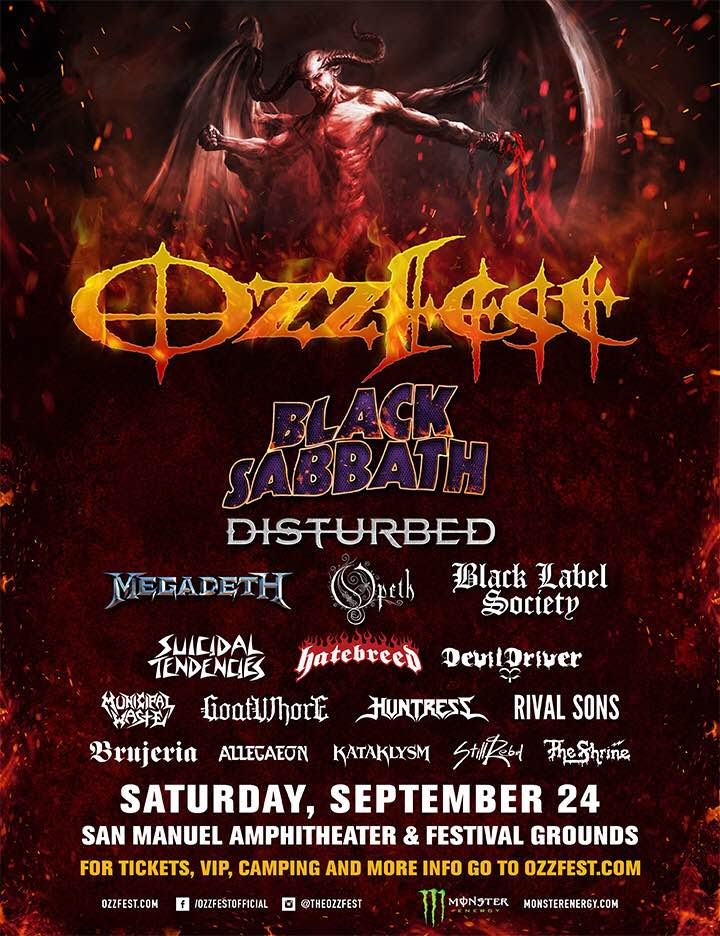 2016 Ozzfest - San Bernardino, California